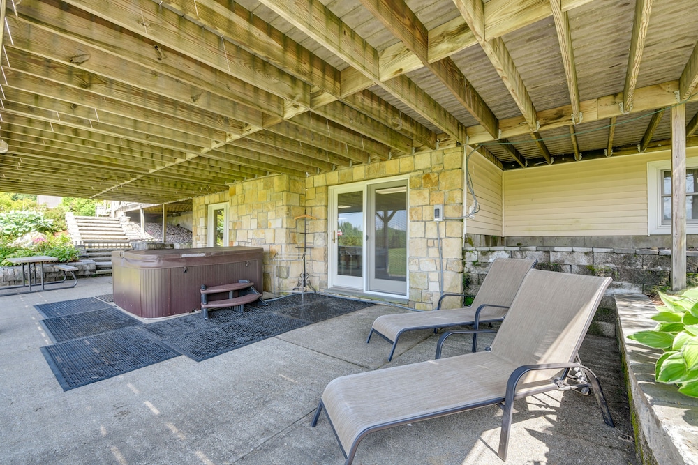 Secluded Calais Getaway: Deck, Hot Tub & More! view 3