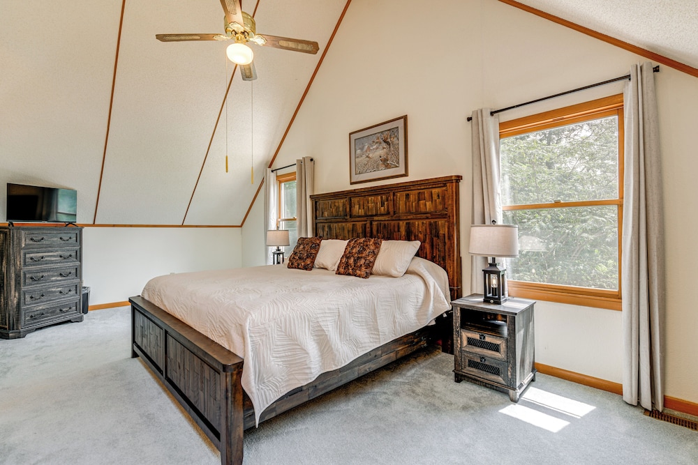 Ski, Hike & Fish: Mtn-view Maggie Valley Retreat