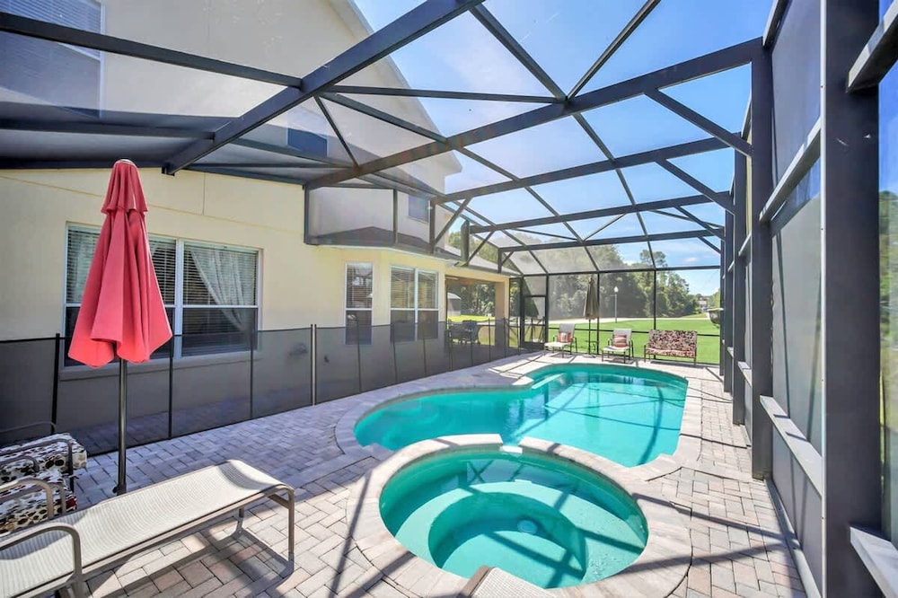 Near Disney Amazing 5 Bd Home - Private Pool