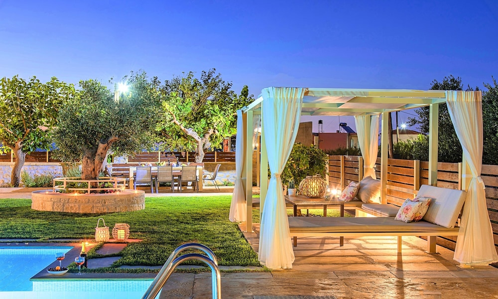 Cretan Sunrise Villa with Heated Pool