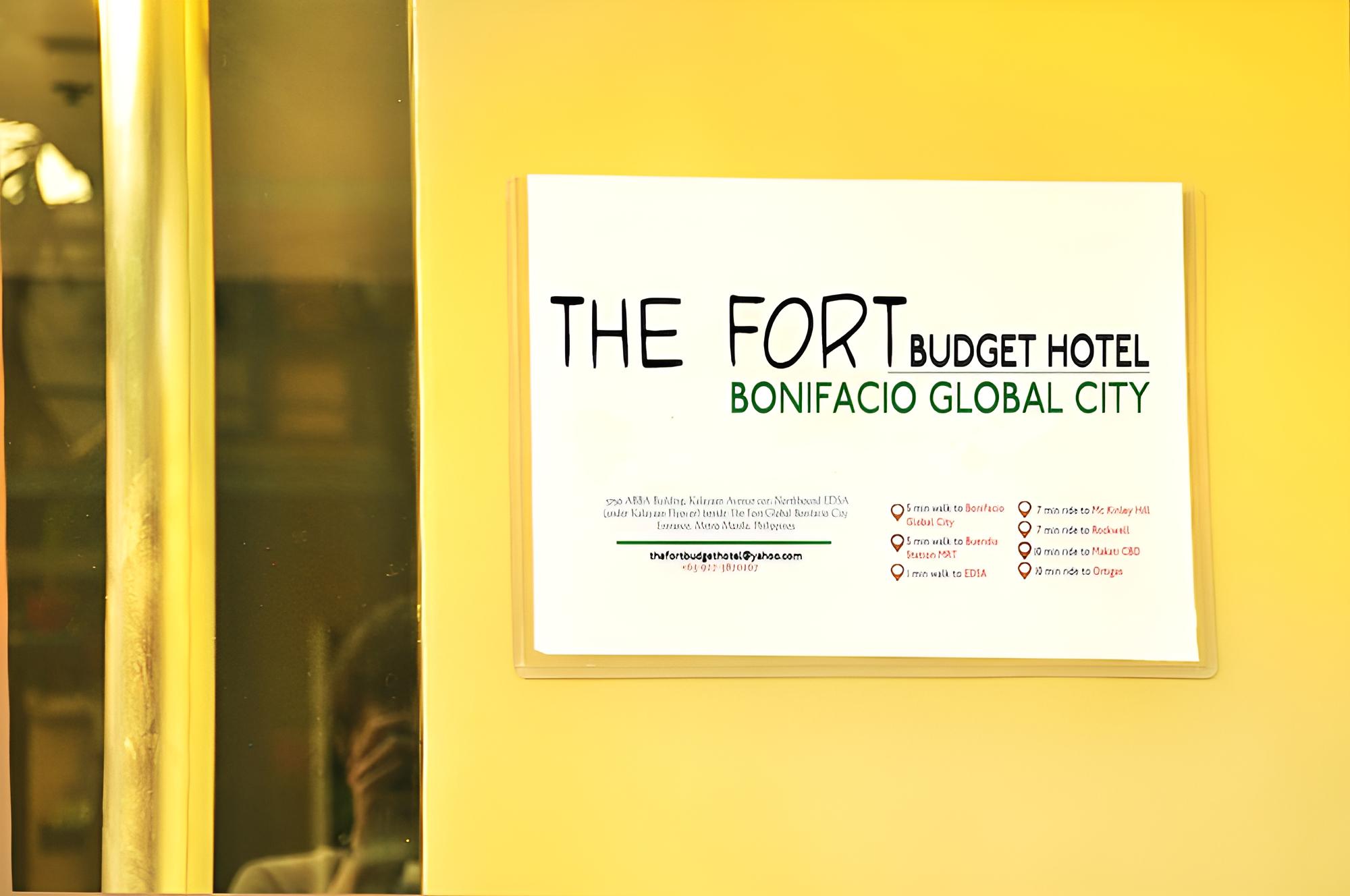 The Fort Budget Hotel - Bonifacio Global City - Hostel