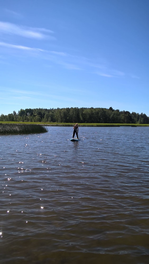 Vaalimaa Camping - On the beach