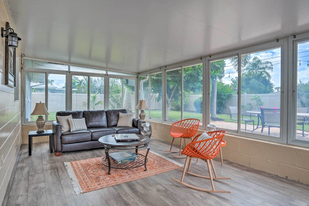 Colorful Fort Myers Home w/ Sunroom & Patio!