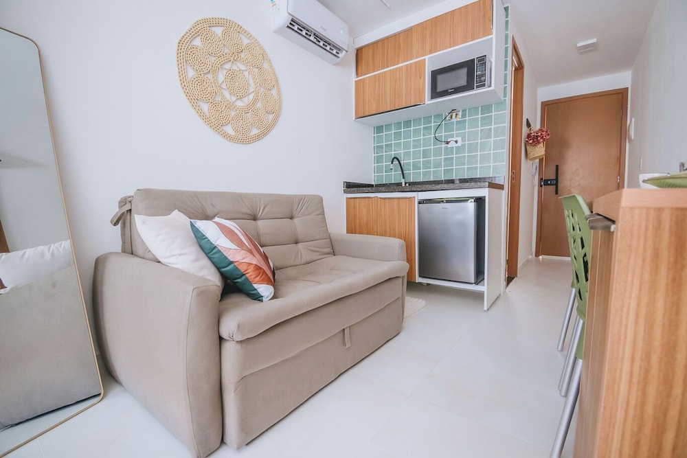 Flat com Wifi a 400m da Praia de Porto de Galinhas