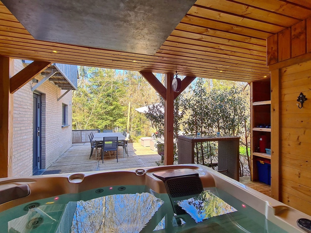 House Near Durbuy With Sauna & Bubble Bath