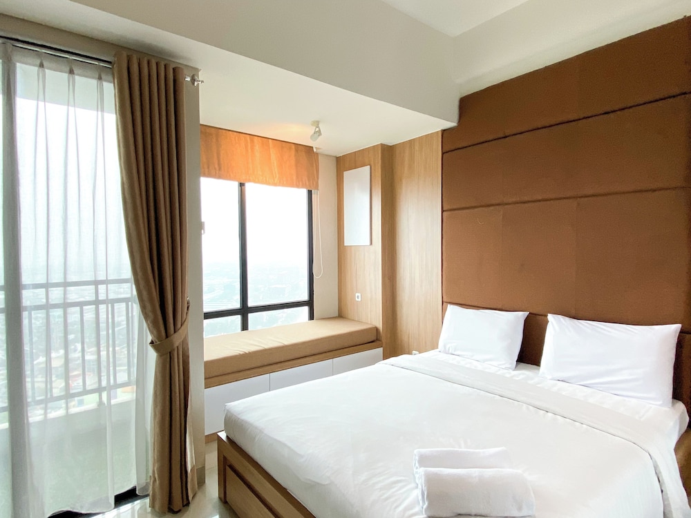 Wooden Style Studio At Lrt City Bekasi Apartment