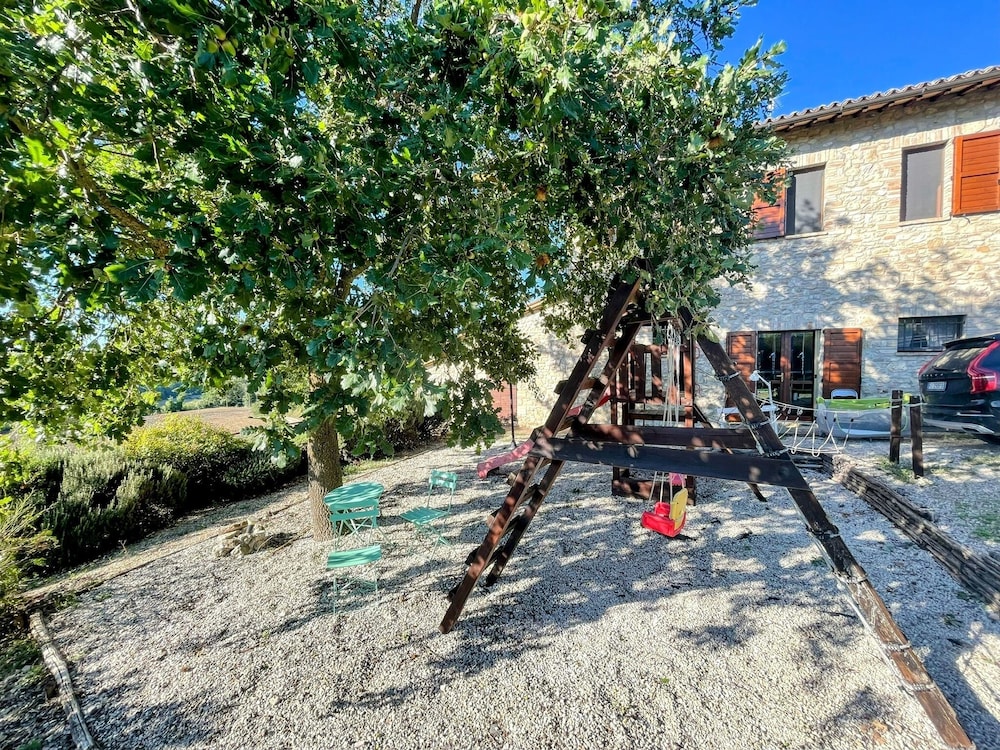 Detached Villa With Games Room, Pool, and Panoramic Views in San Damiano