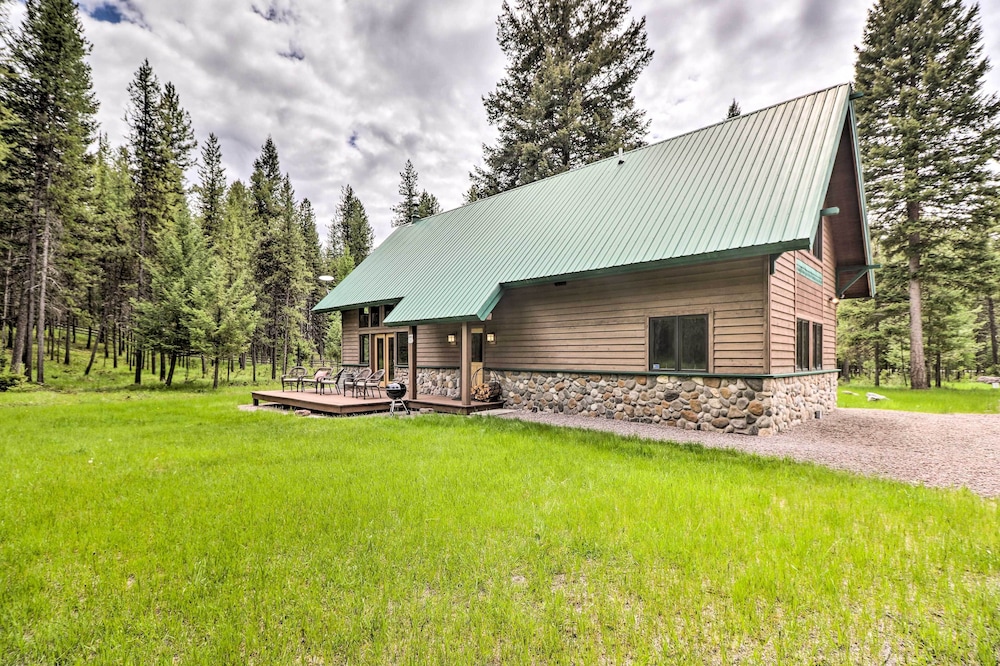 Secluded Bigfork Cabin w/ Huge Yard + Grill! view 4