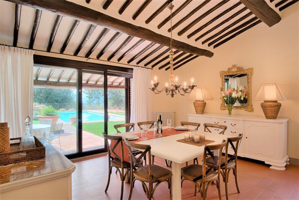 Villa in Castellina w Pool Garden Winery view 4