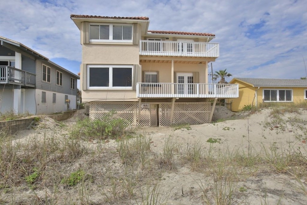 Ocean Front Beach Walking Distance To Flagler 4 Bedroom Home by RedAwning