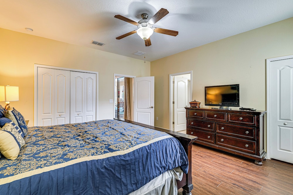 Private Game Room + Pool: Resort Home Near Orlando