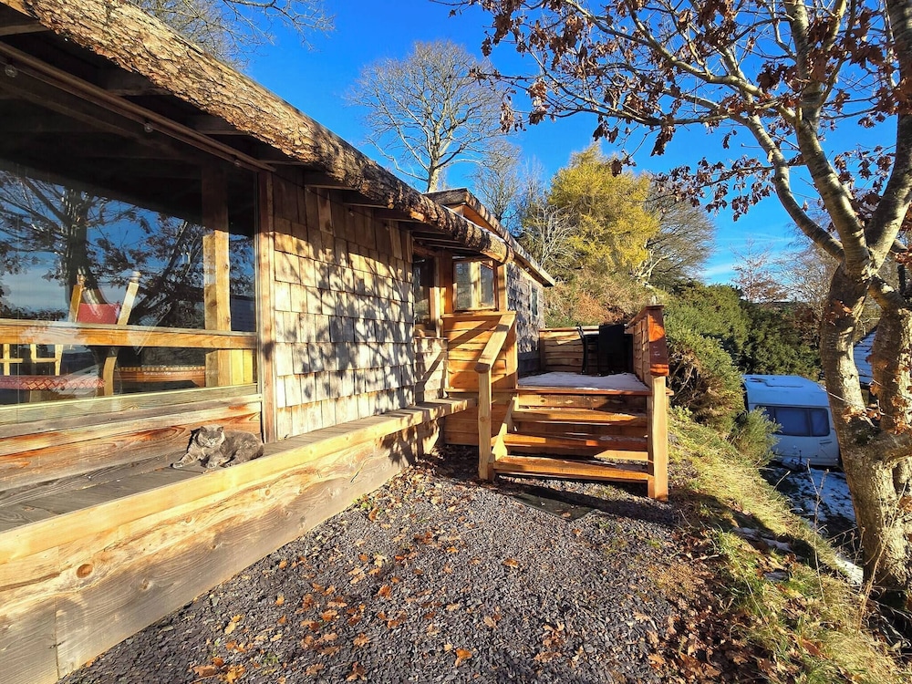 Luxury Welsh Wooden Cabin
