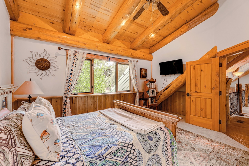 Scenic Payson Cabin! Fireplace + Wraparound Patio view 5