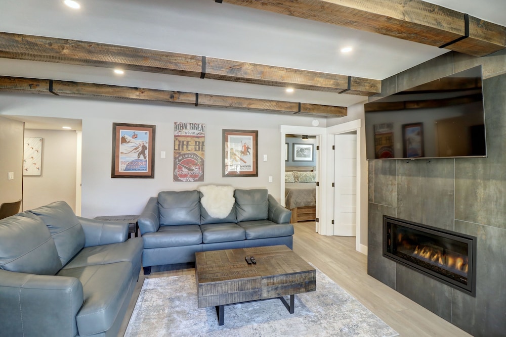 Peaceful Forested Location Next to River, Ski-In Ski-Out Located in Center Village - LD102 by Redawning