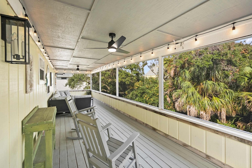 Serene Matanzas Beach House Half A Mile to Sand
