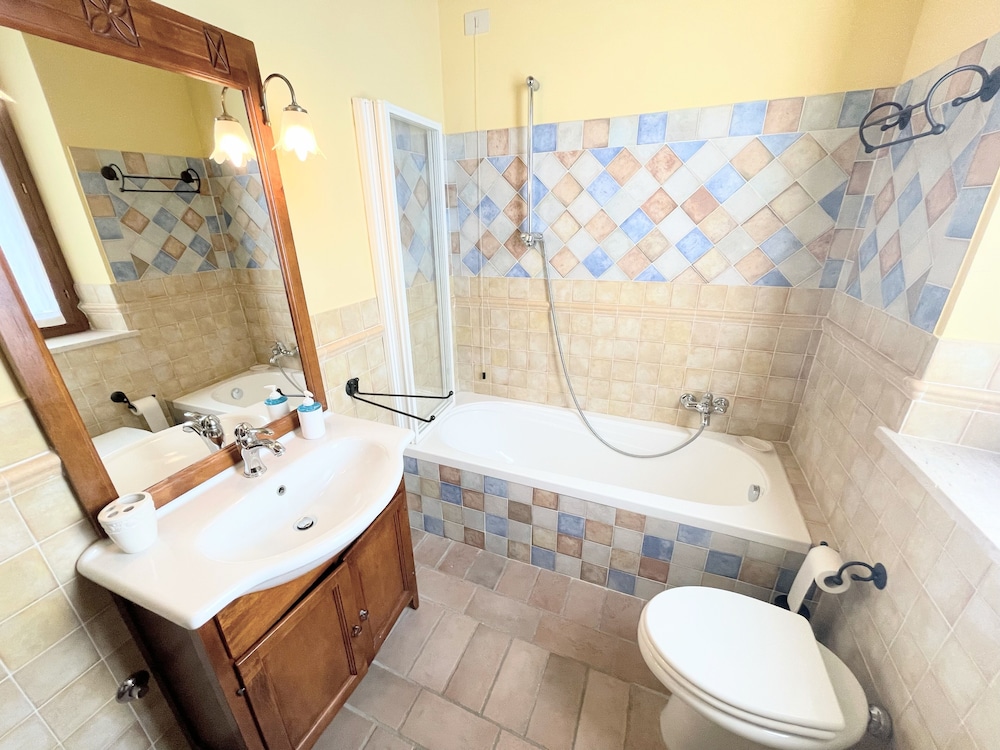Detached Villa With Games Room, Pool, and Panoramic Views in San Damiano