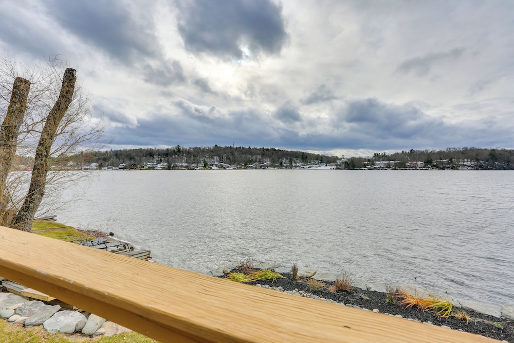 Swim, Hike & Ski: Waterfront Home in White Lake!