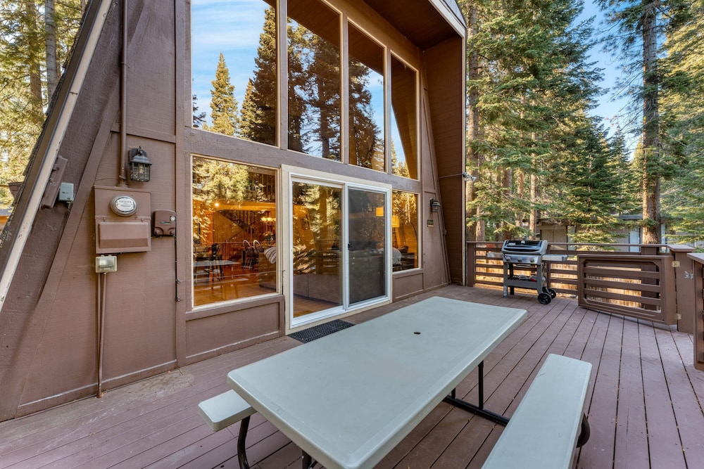 Lundy Bearden Serene Tahoe Retreat With Deck Fireplace and Forest Views