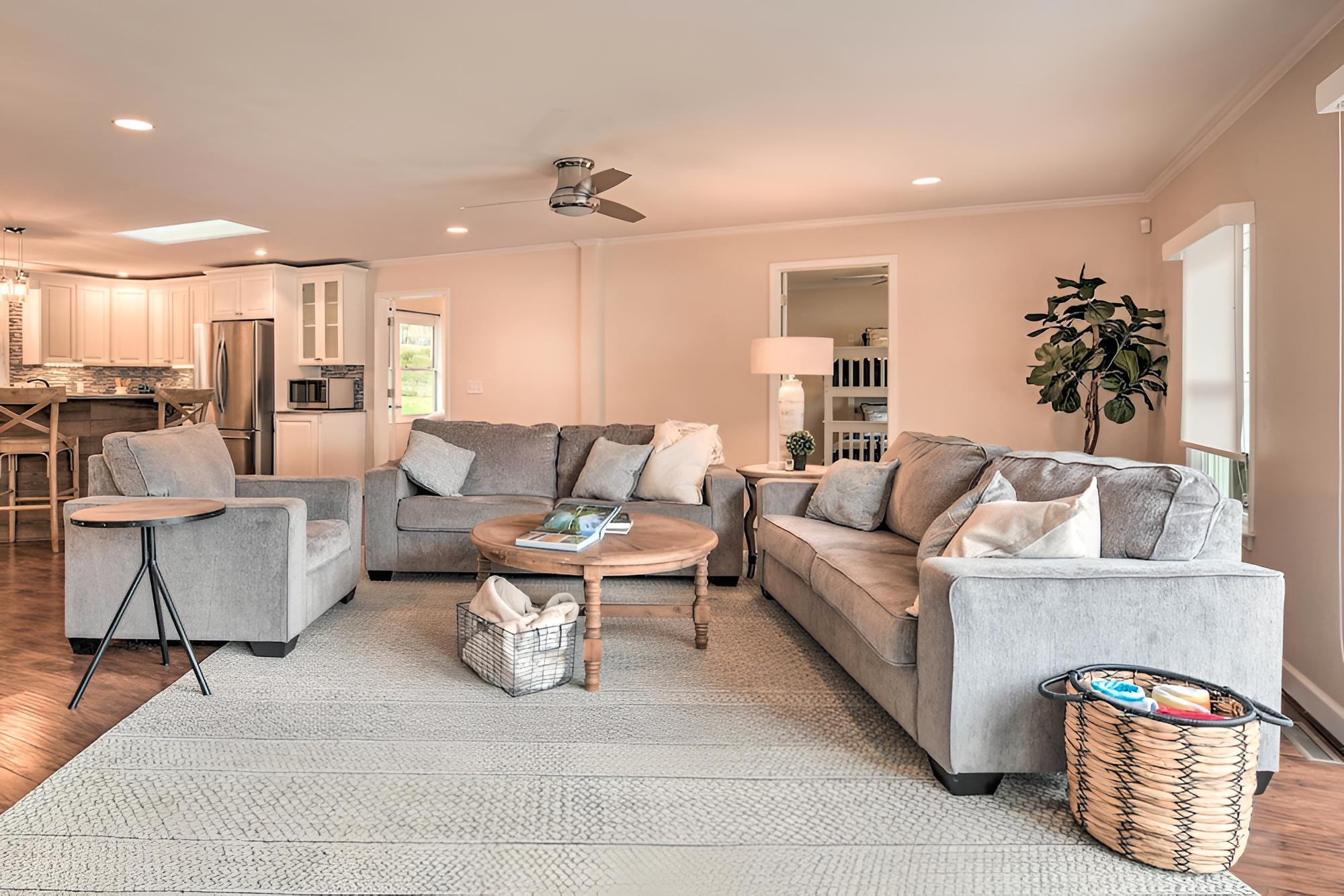 Waterfront Home w/ Private Beach on Lake Norman! view 4