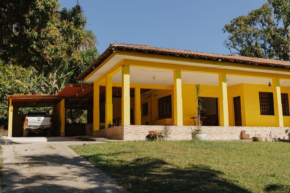 Casa de Campo com Churrasq e Wifi em Mag RJ