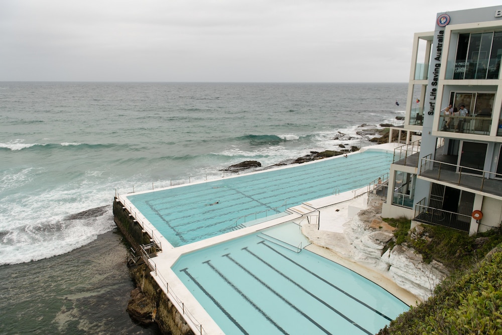 Ocean Front Building On Bondi Beach