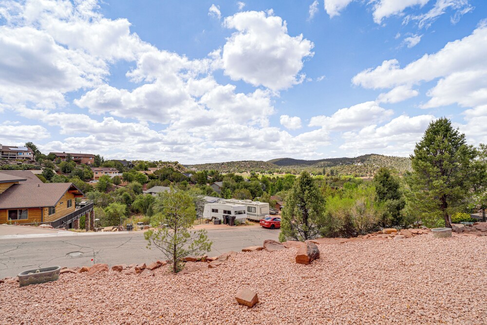 Mtn & Golf Course Views: Payson Retreat!