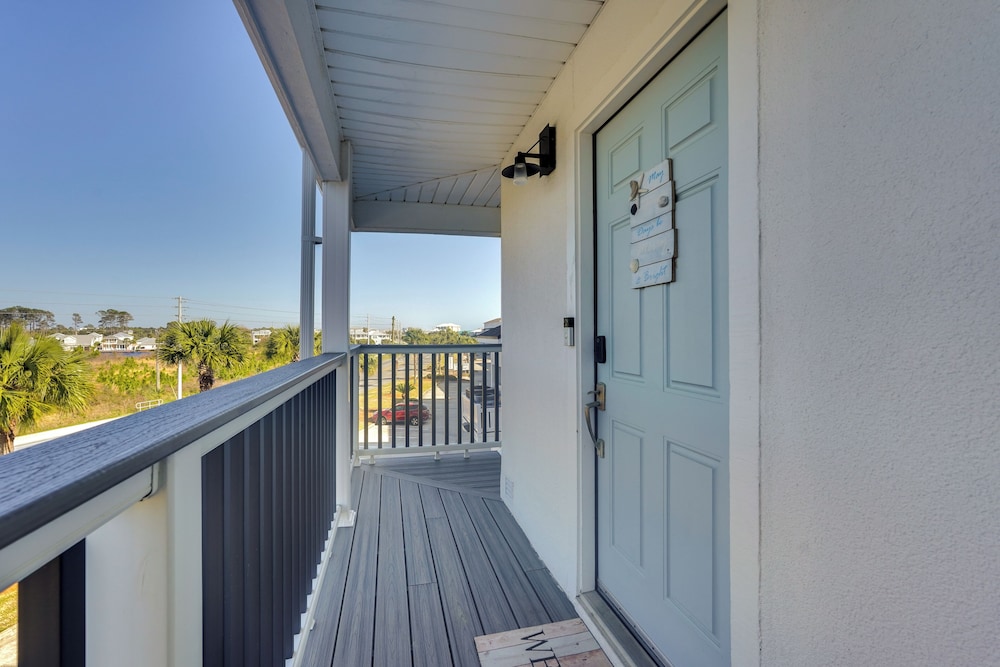 Steps to Sand: PCB Condo w/ Gulf-view Balconies!