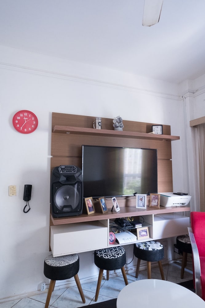 Apartamento com Wi-fi a 190 m da Praia da Costa