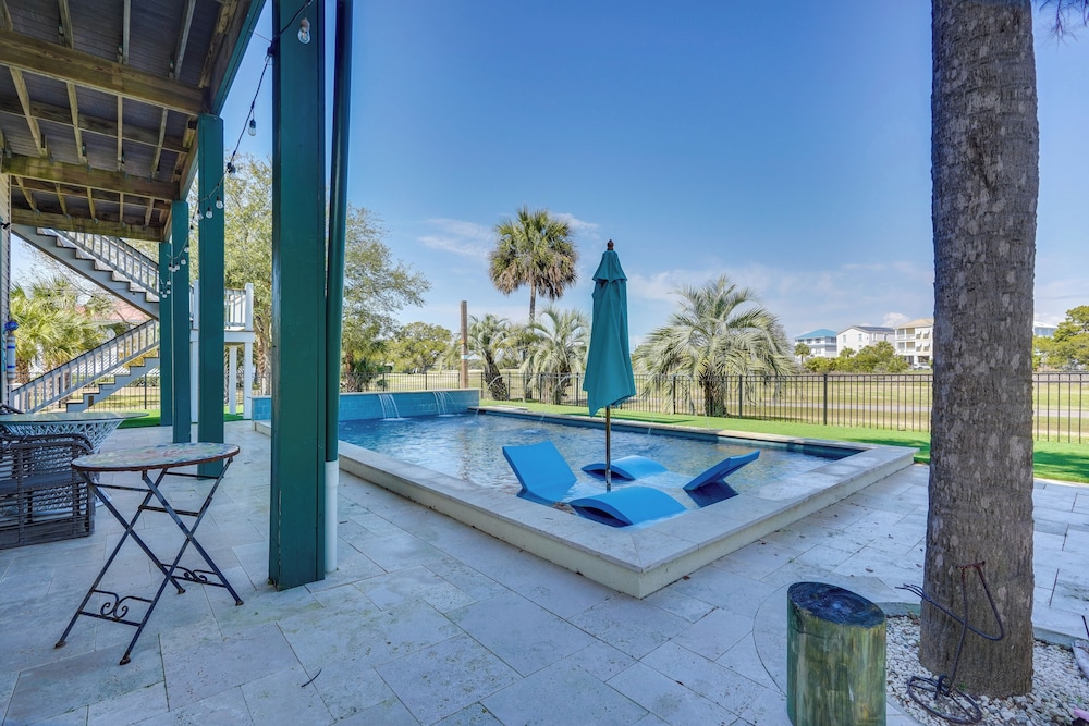 Marina & Golf Course Views: Edisto Island Home