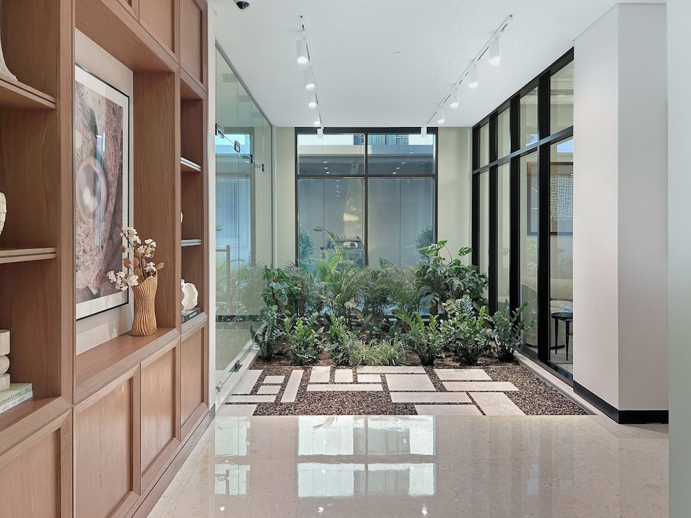 Serene 1BR Escape with Burj Khalifa View