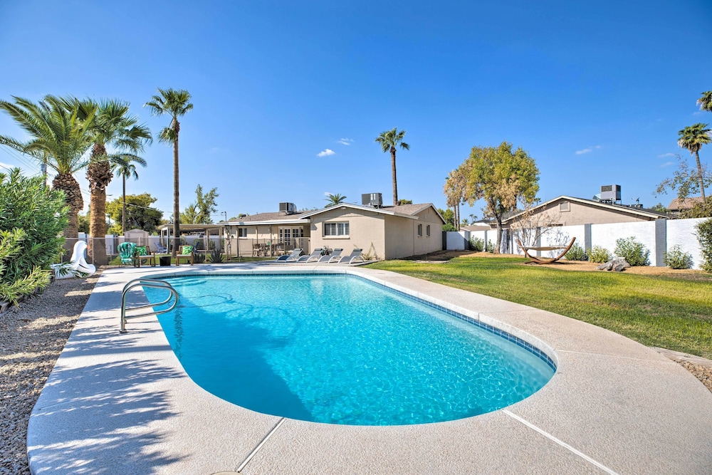 Modern Scottsdale Gem w/ Pool, Games, Patio & More