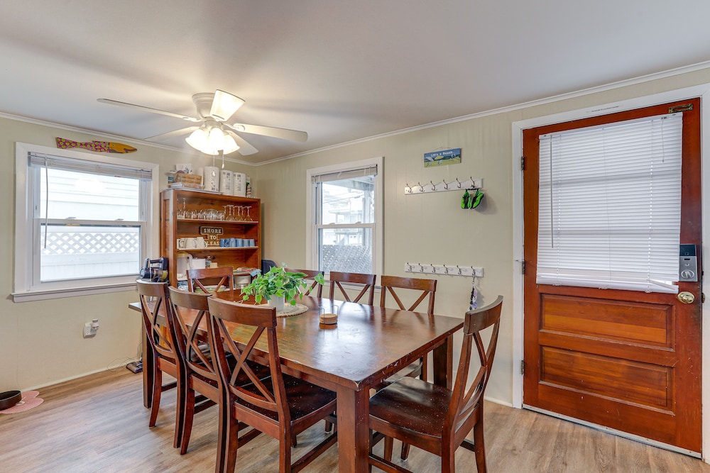 Pet-friendly Long Beach Island Home: Walk to Beach view 2
