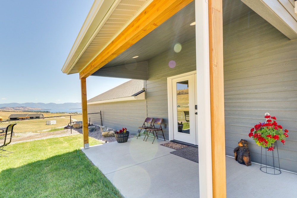 Pet-friendly Elmo Home w/ Mountain & Lake Views! view 3
