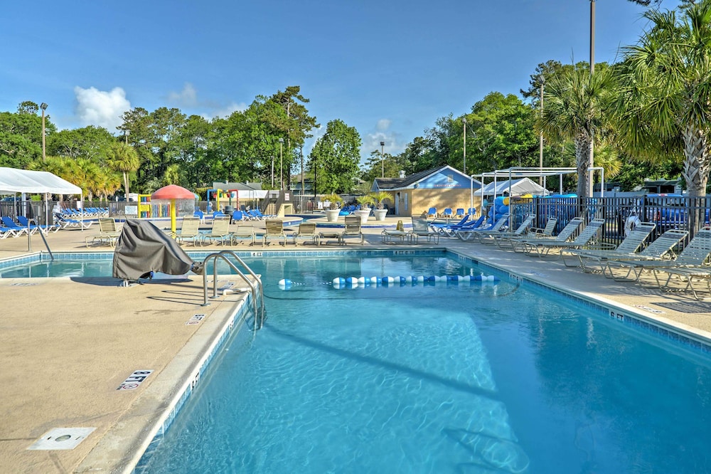 Walk to Myrtle Beach: Family Condo w/ Balcony view 5