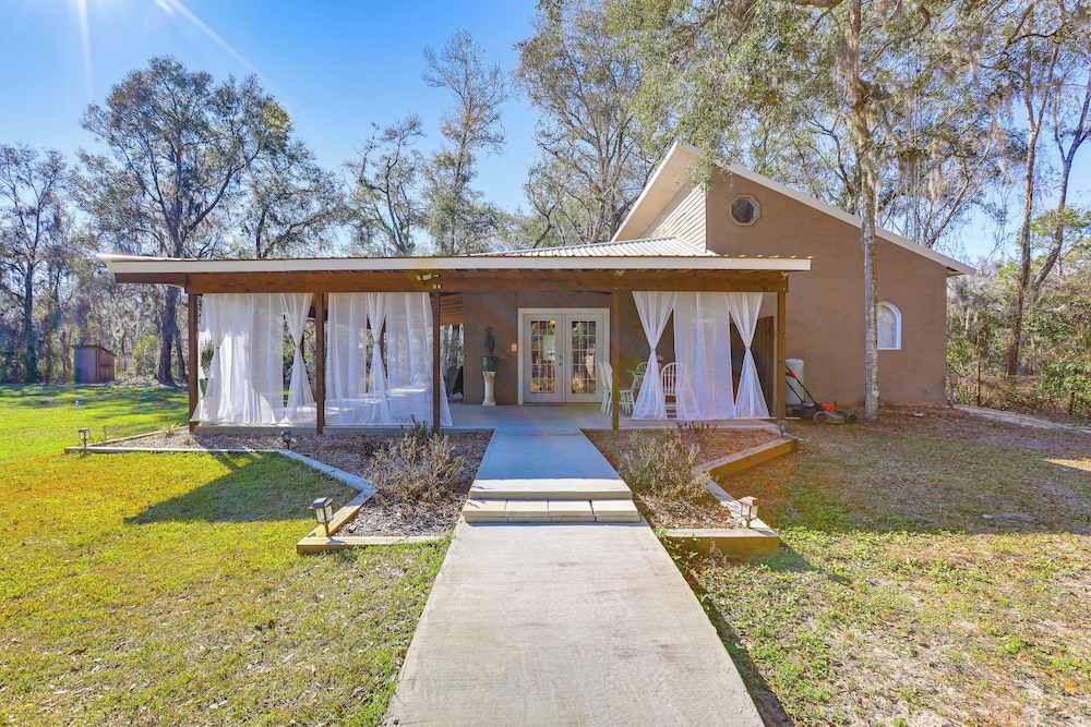 Private Patio w/ View: Peaceful Trenton Home