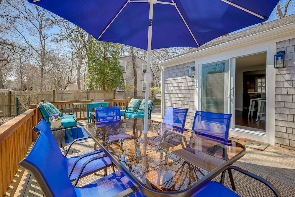 2 Mi to Craigville Beach: Hyannis Home w/ Deck