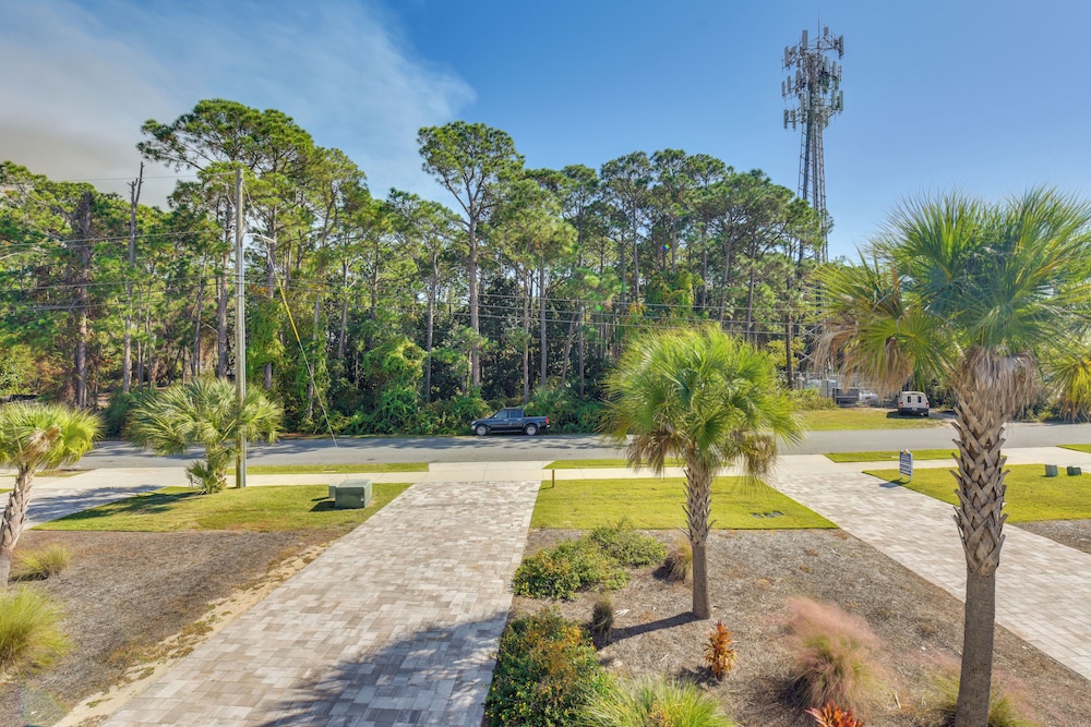 Walk to Pier: Modern PCB Getaway w/ Private Pool!