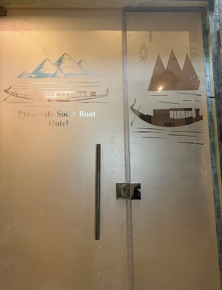 Pyramids solar boat hotel
