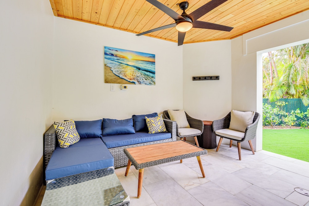 Walk to Ocean: Home w/ Pool in Holmes Beach