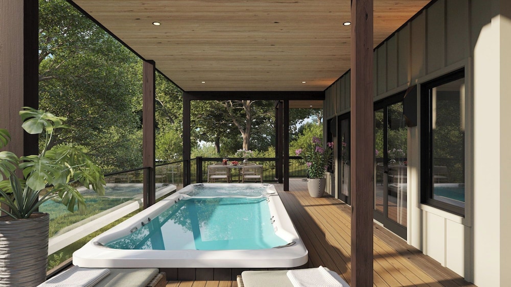 Modern Smoky Mountain Retreat w/ Hot Tub, Game Room & Movie Theater Copper Ridge by Avantstay