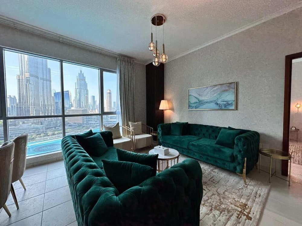 Durrani Homes - Supreme 5BR besides Dubai Mall With Burj Khalifa and Fountain view