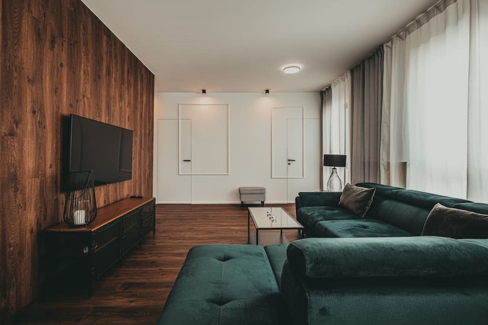 Escada Luksusowy Apartament Z Kominkiem i Tarasem