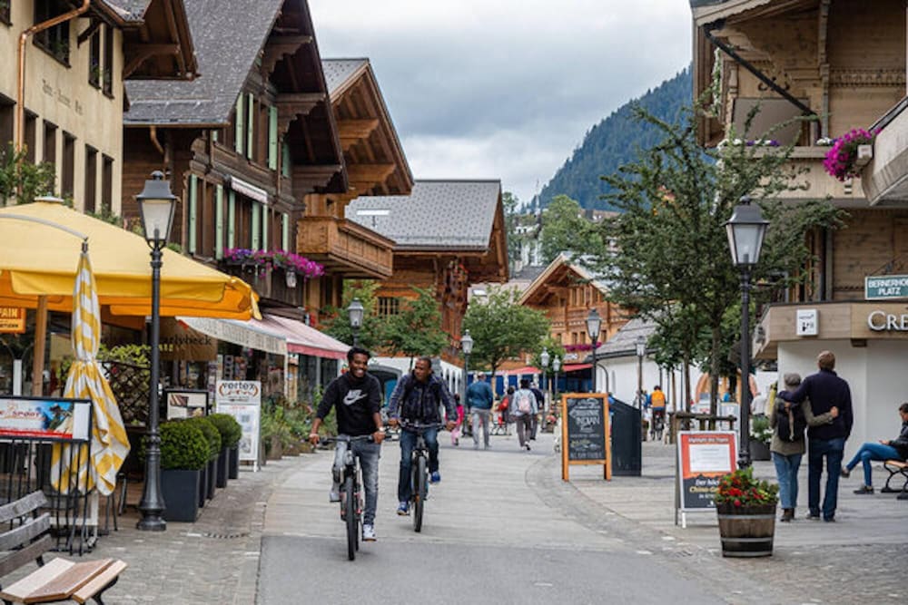 Gstaad Switzerland Skiing From Exclusive Rougemont Chalet Apartment