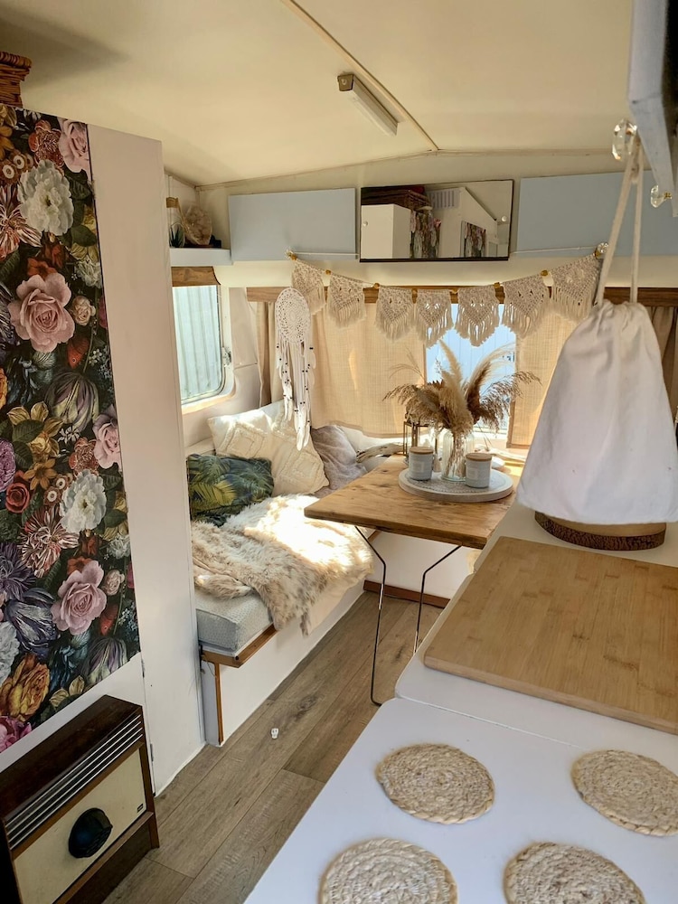 Original Vintage Spirit Alpine Caravan Anglesey
