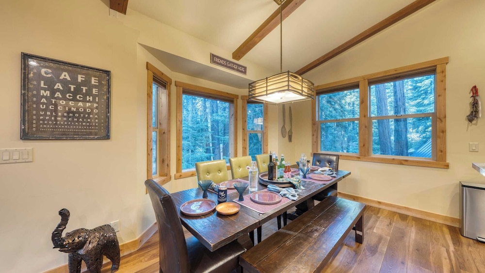 Cozy Tahoe Retreat w/ Hot Tub, Movie Room & Forest Views Tahoma Getaway by Avantstay