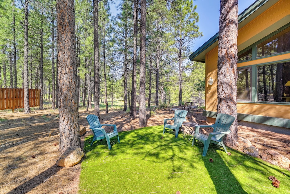 Forested Home in Flagstaff w/ Large Deck & Grill!