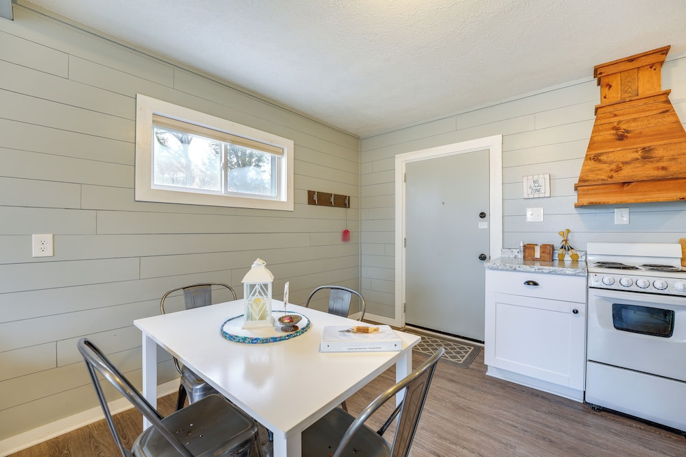 Walk to Lake & Trails: Cape Fair Retreat w/ Grill!