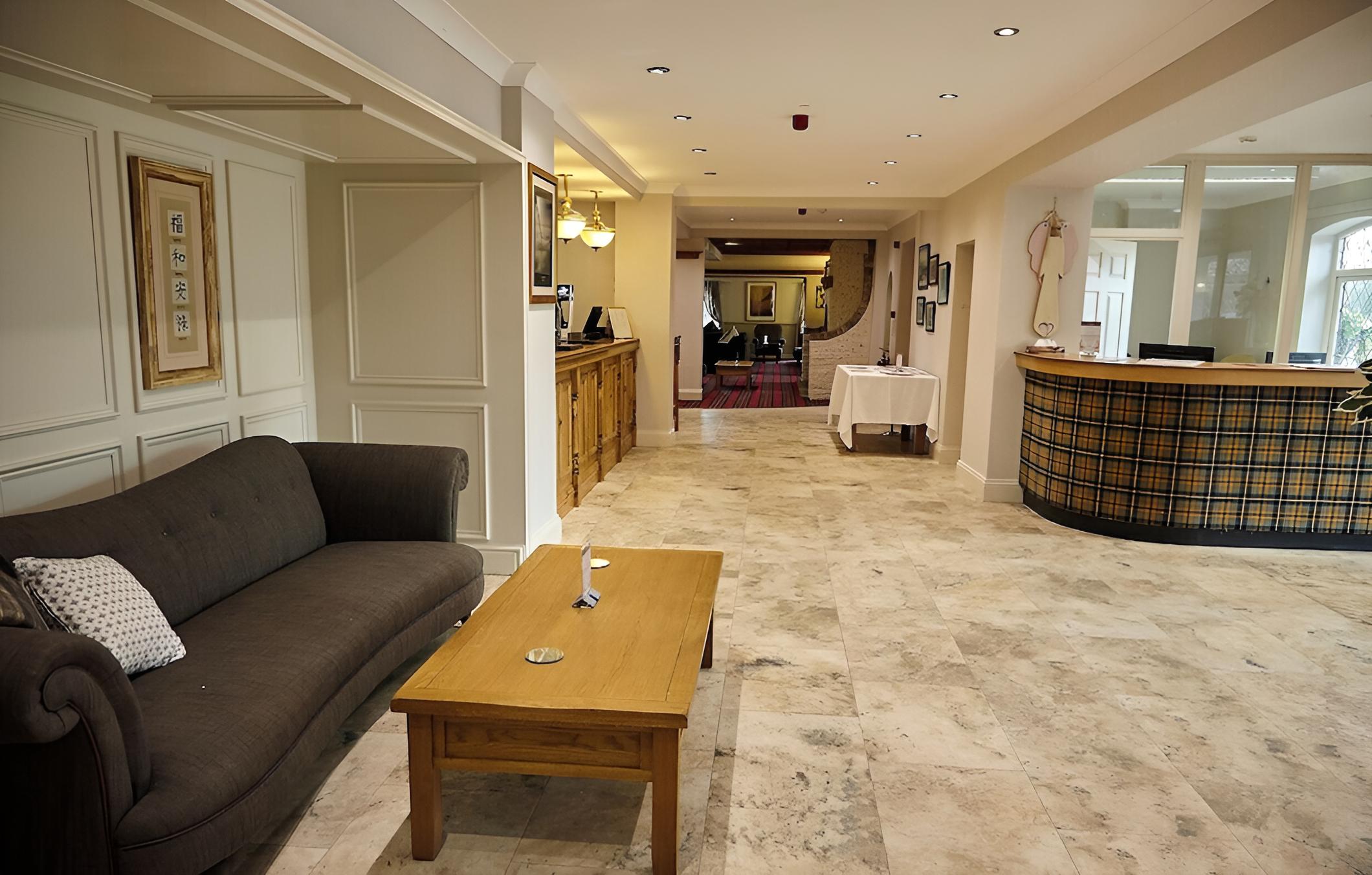 hotel reception