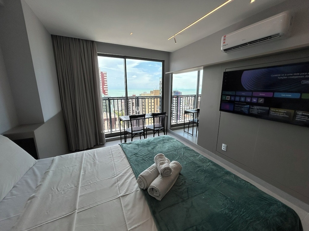 Bela Hospedagem - 1701 Simple Smart, vista mar