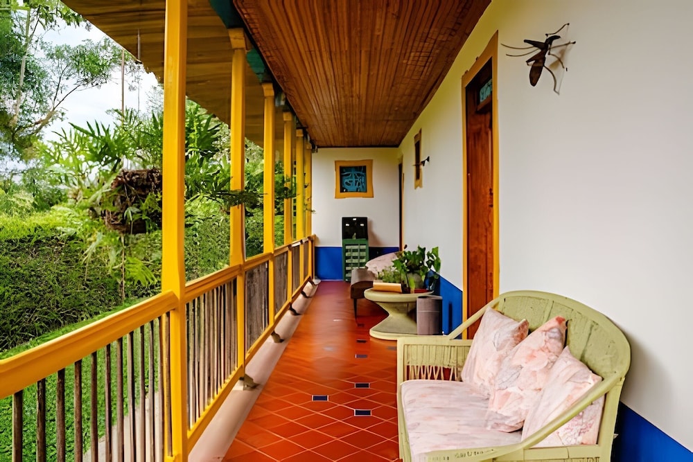 Casa cafetera cerca del Parque del Café